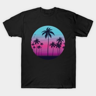 Sundown - 90's surf purple edition T-Shirt T-Shirt